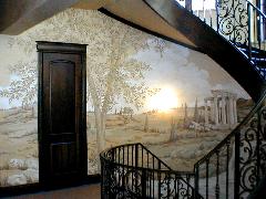 SMS Studio Custom hand painted mural