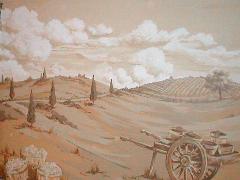 SMS Studio Custom hand painted mural