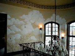 SMS Studio Custom hand painted mural