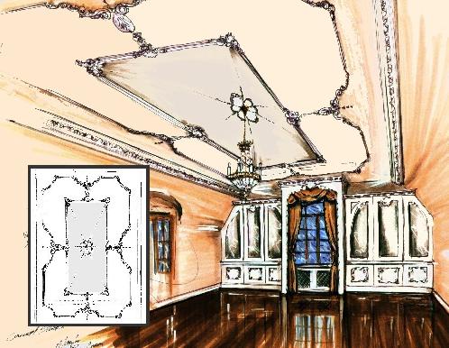 Composition Ornament Ceiling